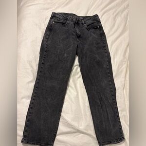 Old Navy Women's Straight Leg Jeans - Black